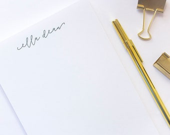 Personalized Notepad - 50 Sheets | Custom Notepad | Personalized Note Pad | Personalized Writing Pad | Personalized Stationary