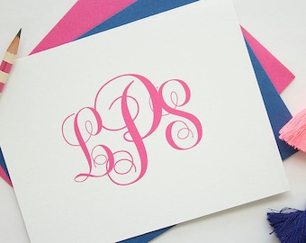 Personalized Stationery | Stationery Set | Monogram Stationery | Monogrammed Note Cards | Personalized Stationary Set | Custom Note Cards