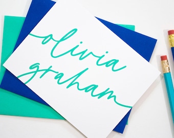 Personalized Stationery  | Stationery Set | Custom Stationery | Personalized Stationary Set | Custom Stationary | Personalised Stationery