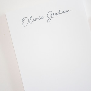 Personalized Notepad - 50 Sheets | Custom Notepad | Personalized Note Pad | Personalized Writing Pad | Personalized Stationary