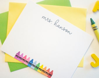 Personalized Stationery  | Stationery Set | Custom Stationery | Personalized Stationary Set | Custom Stationary | Teacher Stationery