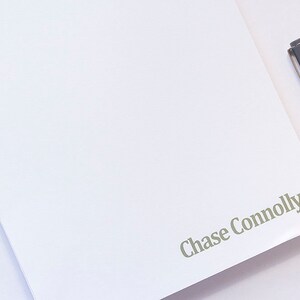 Personalized Notepad - 50 Sheets | Custom Notepad | Men&#39;s Personalized Note Pad | Personalized Writing Pad | Personalized Stationary