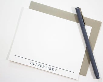 Personalized Stationery  | Stationery Set | Business Stationery | Business Note Cards  | Men's Stationery Set | Personalized Stationary Set