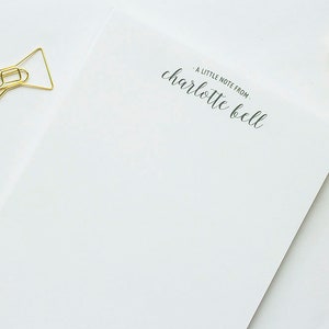 Personalized Notepad - 50 Sheets | Custom Notepad | Personalized Note Pad | Personalized Writing Pad | Personalized Stationary