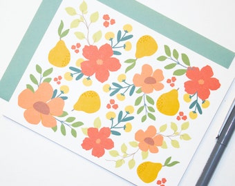 Personalized Stationery  | Stationery Set | Custom Stationery | Personalized Stationary Set | Custom Stationary | Floral Stationery