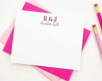 Personalized Stationery  | Stationery Set | Custom Stationery | Personalized Stationary Set | Custom Stationary | Make Up Stationery