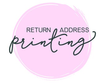Add Return Address Printing to Envelopes
