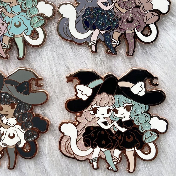 Hallow Queens Witch Pins