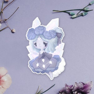 Crystal Fairy Sticker ~ vinyl weatherproof