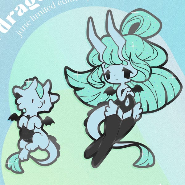 Dragoness Pins - June 2023 | Pin Vault Limited Edition