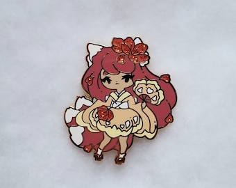 Red Kitsune Pin - Limited Edition