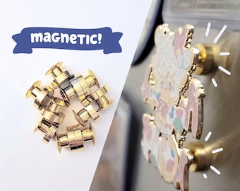 Magnetic Pin Backs With Slip-Resistant Grip – Turn Your Enamel Pins Into Magnets! - View #4