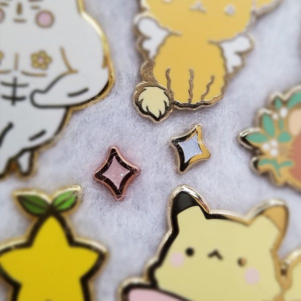 Tiny Sparkle Mini Filler Pins