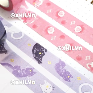 Cherry Blossom + Kitty Washi Tape