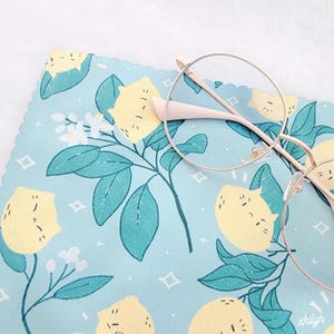Lemon Kitty Microfiber Cloth