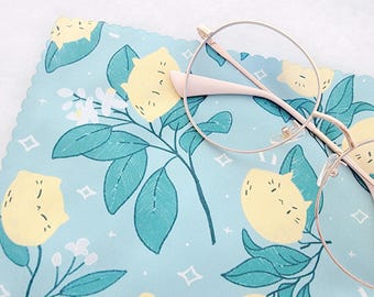 Lemon Kitty Microfiber Cloth