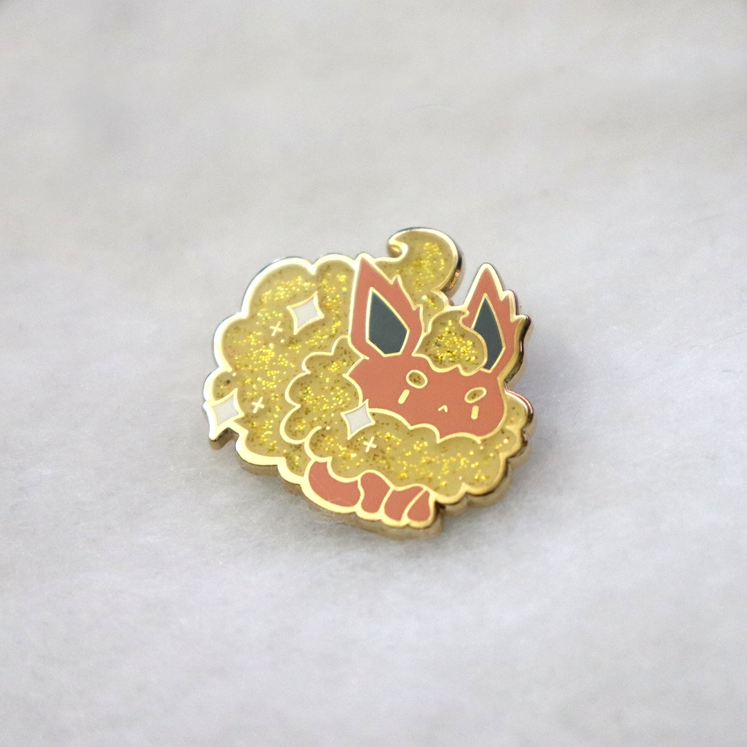 Fiesty Flame Boy Pin - Etsy