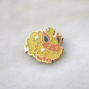 Fiesty Flame Boy Pin