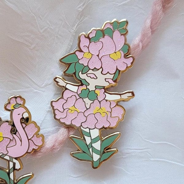 Snapdragon Ballerina Pin - July 2022 | Pin Vault Limited Edition