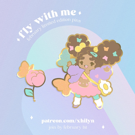 Butterfly Clips Pins - February 2023 | Pin Vault Limited Edition