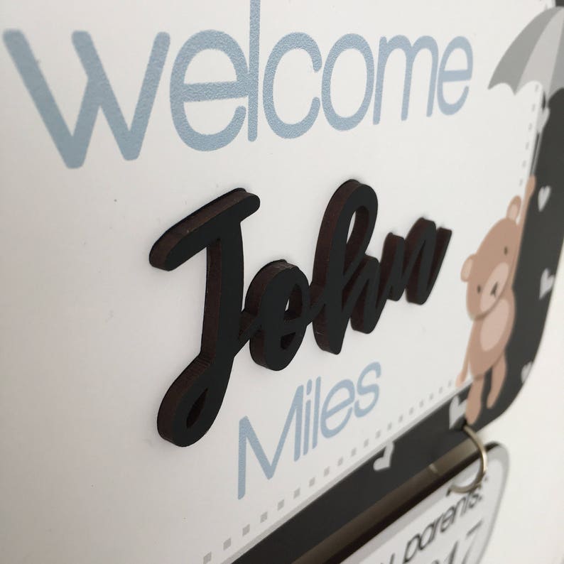 Hospital Door Hanger Sign Etsy