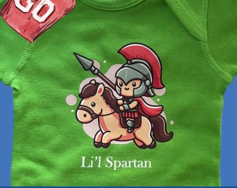 Michigan State Baby Spartan Outfit