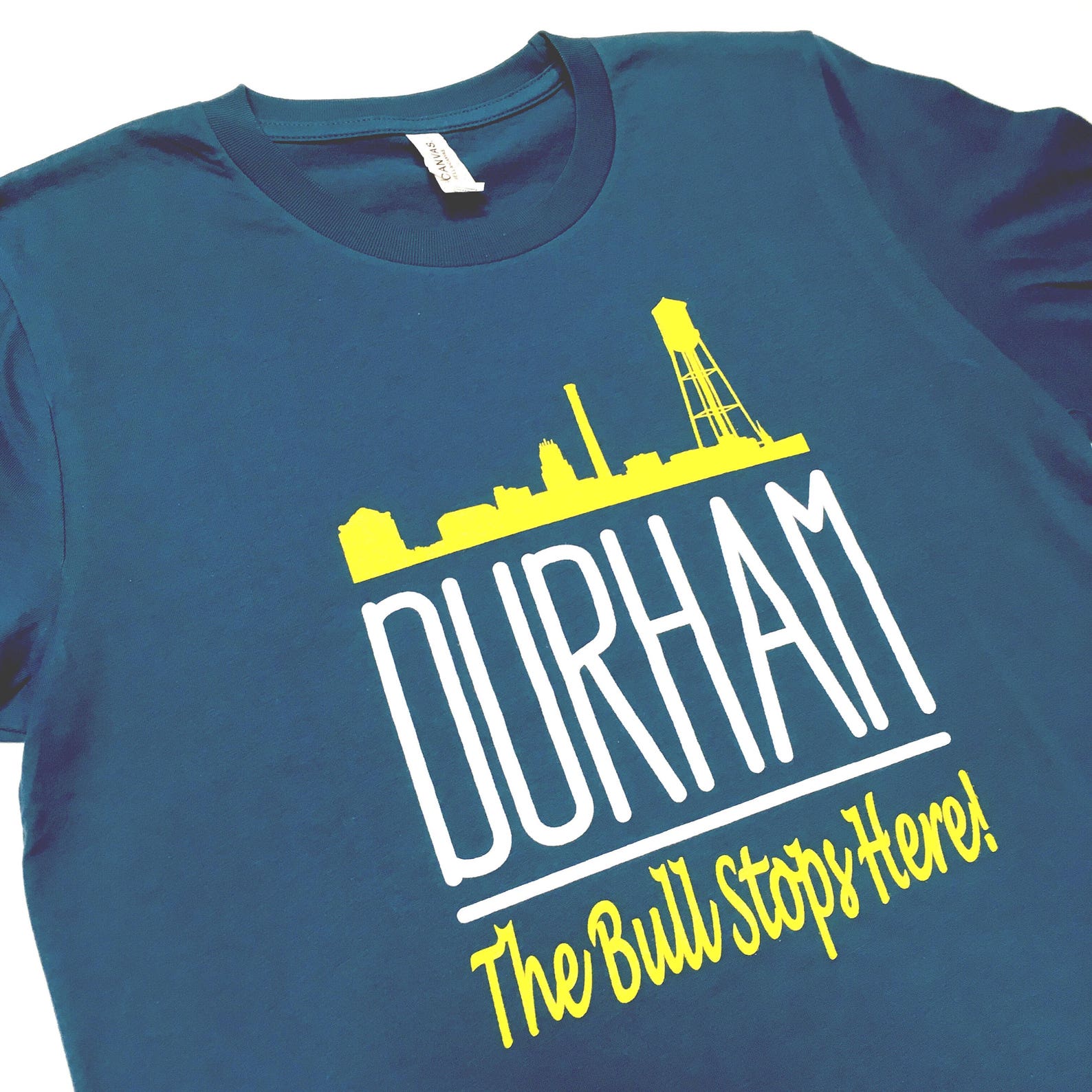 Durham Shirt Durham Skyline Shirt Durham North Carolina Etsy
