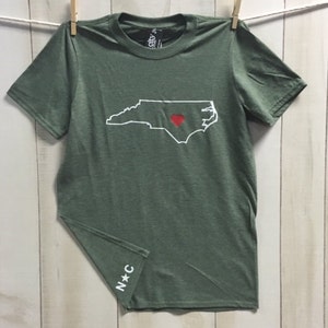 North Carolina Love Shirt North Carolina Love Shirt NC Love TShirt North Carolina Love Shirt
