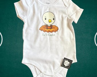 Philadelphia Eagles Baby Eaglet Jersey Bodysuit