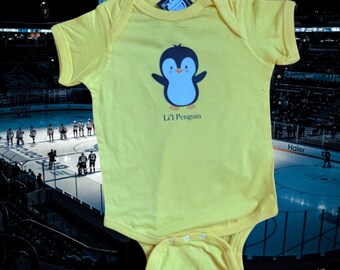 Pittsburgh Penguin Baby Hockey Fan Outfit