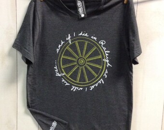 North Carolina Wagon Wheel Tshirt NC Shirt Old Crow Medicine Show Raleigh