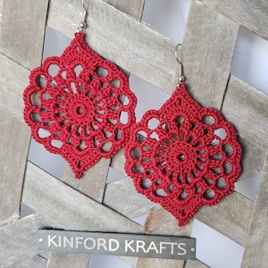 Prosperity Earring Set in Cardinal Red