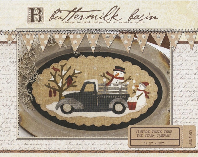 Buttermilk Basin Vintage Truck Patterns Thru the Year BMB 1327 Etsy