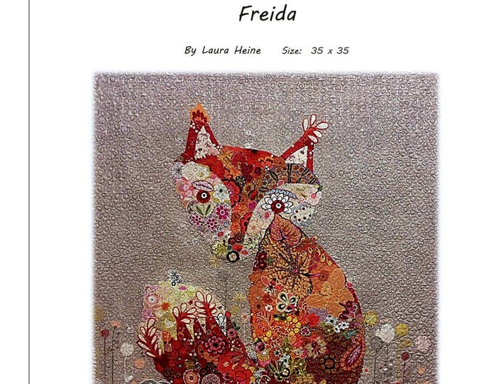Freida Collage Quilt Pattern by Laura Heine for Fiberworks FBWFREIDA