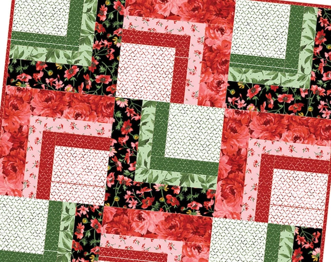 Prose Corner Cabin Precut Quilt Pod® Kit Pod by Maywood Studio MAS08 PRO