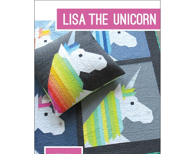 Lisa the Unicorn Pattern by Elizabeth Hartman EH-038