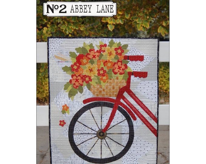 2 Abbey Lane Blossoms & Spokes Quilt Pattern ABL310