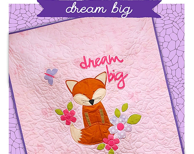 Dream Big Fox Quilt Pattern by The Quilt Factory // Debra Grogan QF 1923