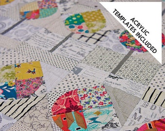 The Avenue Pattern With Authentic Acrylic Template by Louise Papas for Jen Kingwell Designs JKD 5927