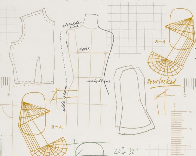 AGF Maker Make Patterns Fabric // Art Gallery MKR 3887 by the Half Yard