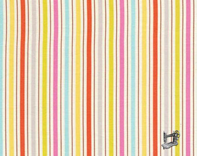 SALE Dena Designs Stripe Fabric // FreeSpirit DF103.PINKX by the YARD