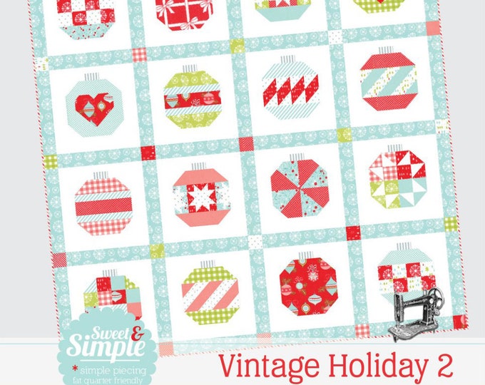 Vintage Holiday 2 Paper Pattern by Camille Roskelley for Thimble Blossoms #218