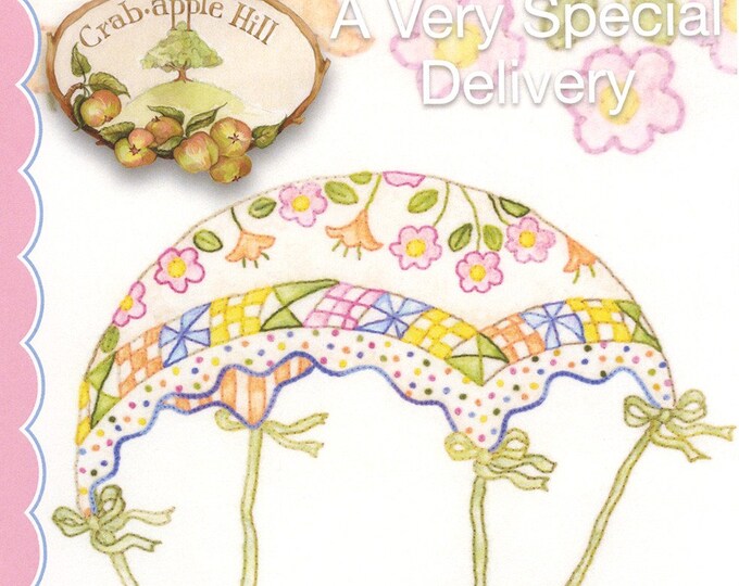 A Very Special Delivery Embroidery Pattern by Crabapple Hill/Meg Hawkey #601