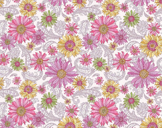 Sleepovers Pillowcases Fabric // Benartex 13573-26 by the Half Yard Rose