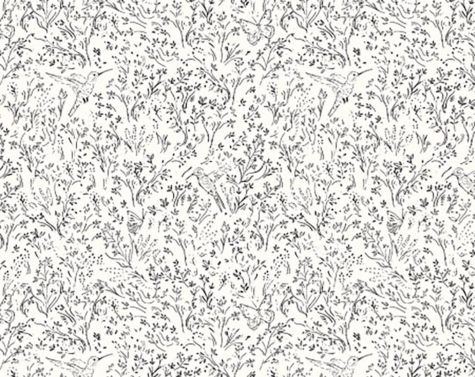 Early Twilight Little Wings Eternity Fabric // Cotton & Steel LI204-ET4 Arroyo Sol by the Half Yard