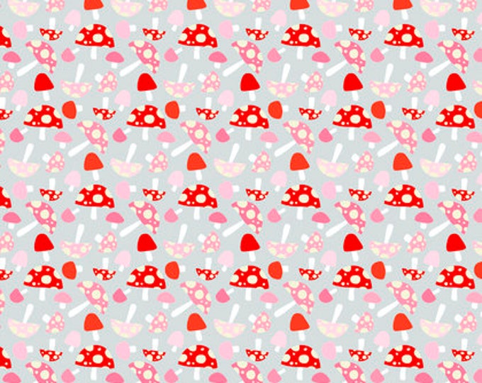 REMNANT 19" Wings and Things Button Caps Fabric by David Walker for FreeSpirit Fabrics PWDW142.PRIMR