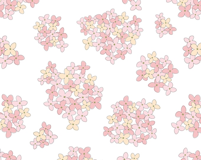 Country Roads Almost Heaven Floral Fabric // Poppie Cotton CR20153 by the Half Yard