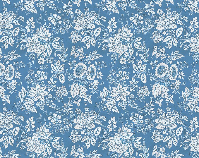 Tim Holtz Blue Palette Tapestry Fabric // FreeSpirit PWTH287.BLUE by the Half Yard