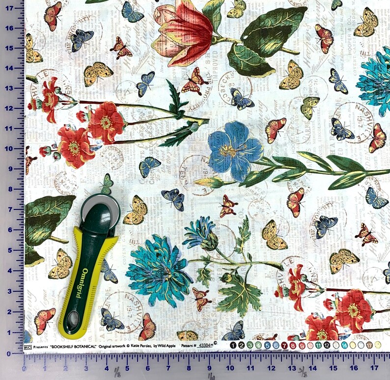 Bookshelf Botanicals // Whistler Studios // Windham Fabrics Etsy