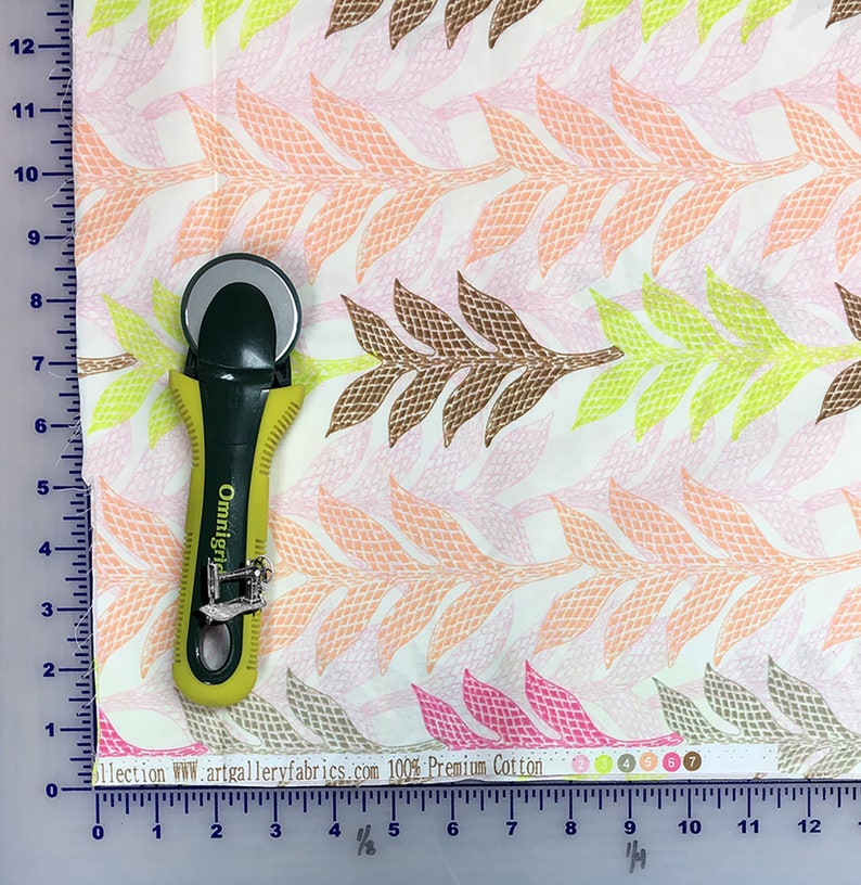 AGF Naturella Pink Lamina Fabric Glow Palette Art Gallery NA 5804 by the Half Yard